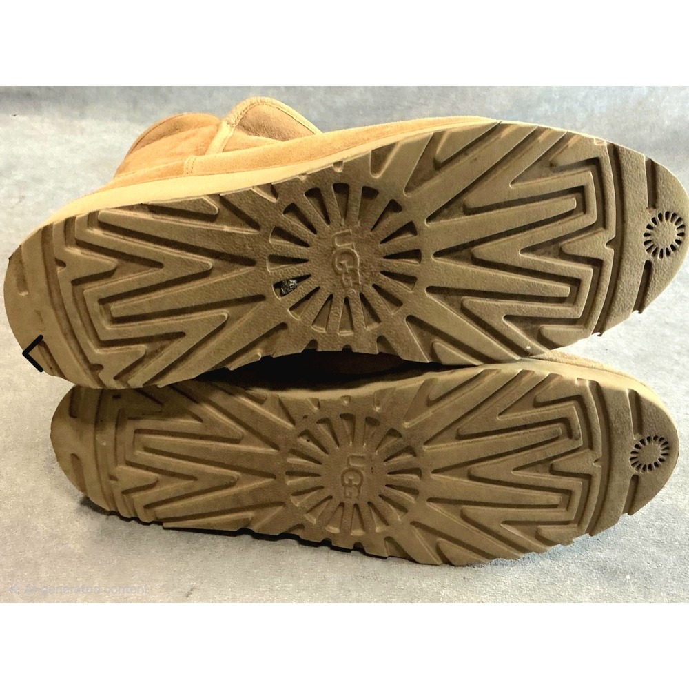 Ugg Kristin Classic Slim Chestnut Suede Wedge Ankle Boots 1012497 8.5 w/ box - Picture 7 of 9